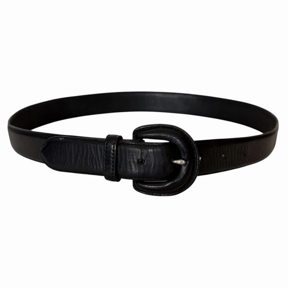 Banana Republic Vintage Belt Womens 32 Leather Wrapped Buckle Preppy Classy USA main image 8